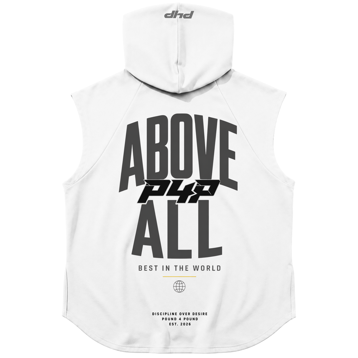 P4P Above All Sleeveless Hoodie